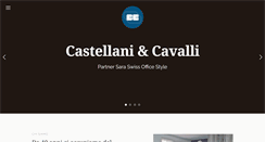 Desktop Screenshot of castellani-cavalli.ch