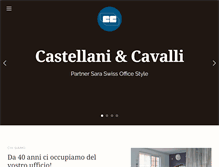 Tablet Screenshot of castellani-cavalli.ch